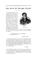 Georges Cuvier - La Chronique médicale : revue mensuelle de médecine historique, littéraire & anecdo [...]