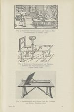 Fig. 4. Renaissance Operationstisch nach Ambroise Paré (Gesamtausgabe, 8. Auflage, 1926) / Fig. 5. R [...]