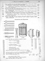 Canules, éprouvettes [...] bocal, verre, bock de Pinard, bocks émail [...] - Catalogue illustré n° 1 [...]