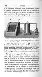 Fig. 5. Appareil pour l'axphyxie expérimentale par les vapeurs de charbon - Leçons sur les anesthési [...]