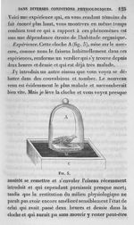 Fig. 5. Cloche mise sur le mercure renfermant un verdier - Cours de médecine du Collège de France :  [...]