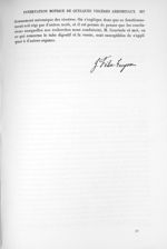 [Signature de J.-F. Guyon] - Cinquantenaire de la Société de biologie. Volume jubilaire publié par l [...]