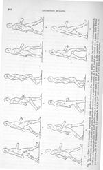 Fig. 175. Figure demi-schématique représentant douze positions successives d'un homme qui marche - T [...]