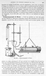 Fig. 395. Pléthysmographe de Mosso - Traité de physique biologique. Tome premier