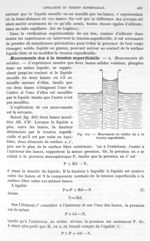 Fig. 415. Mouvement de solides dû à la tension superficielle - Traité de physique biologique. Tome p [...]