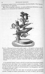 Fig. 44. Hématospectroscope grand modèle complet. - Traité de physique biologique. Tome deuxième