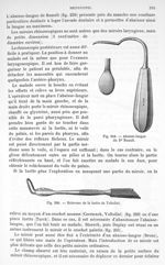 Fig. 259. Abaisse-langue de Dr Ruault/ Fig. 260. Releveur de la luette de Voltolini. - Traité de phy [...]