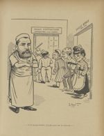 [Caricature : Docteur Marie-Louis-Félix Lejars] - L'Album du Rictus, journal humoristique mensuel :  [...]