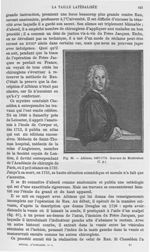 Fig. 85. Albinus, 1697-1770 -  Encyclopédie française d'urologie, publiée sous la direction de MM. A [...]