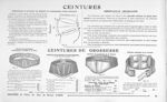Ceintures de grossesse - [Catalogue de la maison Drapier] : bandages herniaires, ceintures - bas pou [...]