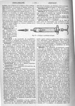 Fig. 377. Seringue à instillation de Guyon - Dictionnaire de médecine, chirurgie... ; 21è éd. par A. [...]