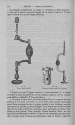 Fig. 29 : trépan ancien. / Fig. 30 : Trépan de Bichat - Nouveau dictionnaire de médecine de chirurgi [...]