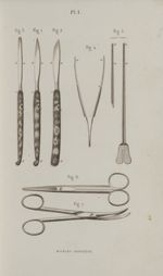 Pl. I. Instruments nécessaires pour pratiquer les incisions - Précis iconographique de médecine opér [...]