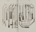 Pl. XXI et Pl. XXII. Instruments de lithotritie et de taille - Précis iconographique de médecine opé [...]