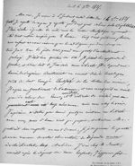 [Fac-similé d'une lettre manuscrite de Bretonneau à Trousseau du 16 octobre 1825, p. 1] - Bretonneau [...]