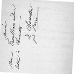 [Fac-similé d'une lettre manuscrite de Bretonneau à Trousseau du 16 octobre 1825, adresse] - Bretonn [...]
