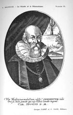 Planche IX. Daniel Sennert 1572-1637 - Histoire des maladies. La goutte et le rhumatisme. Par Armand [...]
