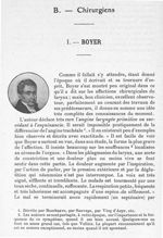 Boyer - Les maîtres de l'Ecole de Paris dans la période préspécialistique des maladies du pharynx, d [...]