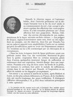 Desault - Les maîtres de l'Ecole de Paris dans la période préspécialistique des maladies du pharynx, [...]