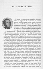 Vidal de Cassis - Les maîtres de l'Ecole de Paris dans la période préspécialistique des maladies du  [...]