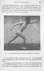 Fig. 51. Sujet français dans l'attitude du gladiateur combattant - Evolution de l'éducation physique [...]