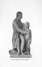 Statue de Bichat - Centenaire de Bichat. Xiavier Bichat, sa vie, son oeuvre, son influence sur les s [...]