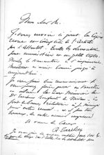 Lettre autographe de Tardieu [reproduction] - Nos médecins contemporains, par Paul Labarthe... Velpe [...]