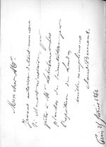 Lettre autographe de Claude Bernard, février 1862 [reproduction] - Nos médecins contemporains, par P [...]
