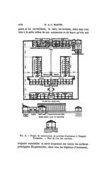 Fig. 2. Projet de construction de services d'isolement à l'hôpital Trousseau. Plan de l'un des servi [...]