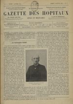 [Le professeur Potain] D'après une photographie d'Eugène Pirou - Gazette des hôpitaux civils et mili [...]