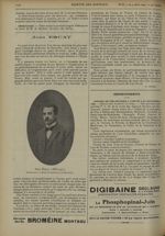 Jean Escat (1866-1924)... - Gazette des hôpitaux civils et militaires (Lancette française)