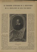 Guillaume Harvey. 1578-1658 - Gazette des hôpitaux civils et militaires (Lancette française)