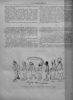 Le concours de l'externat, novembre 1856. - Dessin de Lasègue - Le progrès médical