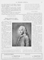 Voltaire, d'après le Pastel de Lenoir (1764) - Le progrès médical