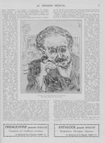 L'homme à la pipe (portrait du Dr Gachet) (Eau-forte unique de Van Gogh) - Le progrès médical