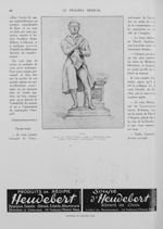Cuvier, statue, par David d'Angers, érigée à Montbéliard (1835) (d'après Bultingaire : Iconographie  [...]
