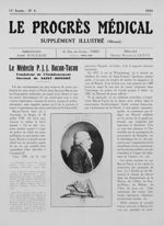 Pierre J.J. Bacon Tacon, né à Oyonnax en Bugey le 18 juillet 1738 - Le progrès médical