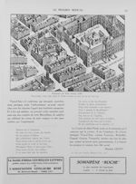 Fragment du plan Turgot (1739). Vicq-d'Azyr était logé dans le Vieux Louvre en face de la rue du Coq [...]