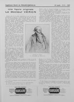 Portrait de Véron (in: Biographie par Mirecourt) - Le progrès médical