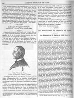 M. le Pr Guyon (de Paris) - Gazette médicale de Paris : journal de médecine et des sciences accessoi [...]