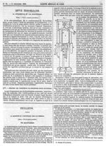 Fig. 1. [Spiromètre de Hutchinson] - Gazette médicale de Paris : journal de médecine et des sciences [...]