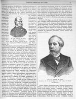 M. le Pr Potain (de Paris) / M. le Pr Lépine (de Lyon) - Gazette médicale de Paris : journal de méde [...]