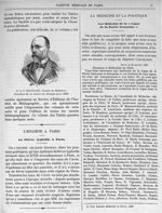 M. le Pr Bouchard (Faculté de Médecine) - Gazette médicale de Paris : journal de médecine et des sci [...]