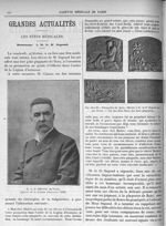M. le Dr Segond (de Paris) / Fig. 36 à 39. Plaquettes de Roty, offertes à M. le Dr Segond par ses él [...]
