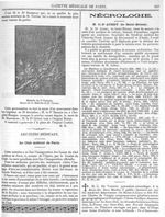 Médaille du Pr Terrier. Revers de la Médaille de M. Vernon - Gazette médicale de Paris : journal de  [...]