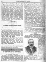 M. le Dr Gombault (Paris) [1841-1900] - Gazette médicale de Paris : journal de médecine et des scien [...]