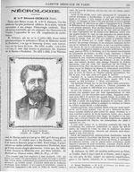M le Pr Grimaux (de Paris) - Gazette médicale de Paris : journal de médecine et des sciences accesso [...]