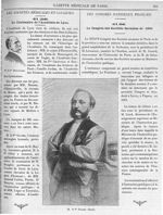 M. le Pr Bouchard / M. le Pr Ollier (de Lyon) - Gazette médicale de Paris : journal de médecine et d [...]
