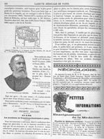 Fig. 156. Plan du Cimetière Montmartre / M. le Dr Dumontplallier [1826-1890] - Gazette médicale de P [...]