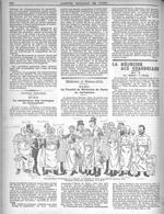 Les principaux professeurs de la Faculté de médecine de Paris (caricature de Barrère, 1904). Décalqu [...]